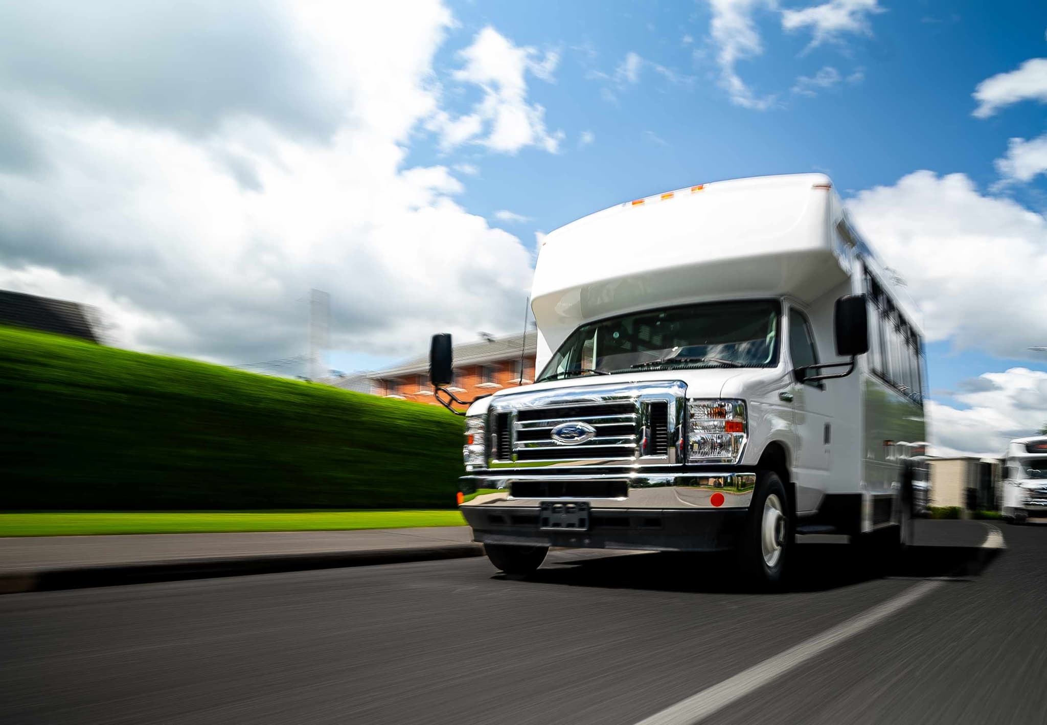 D-Series Vehicle on the road
